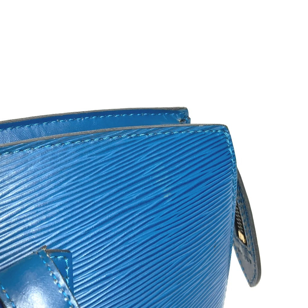 LOUIS VUITTON M52265 Epi Saint Jacques Shopping Shoulder Bag, Tote Bag, Epi Leather, Unisex, Toledo Blue