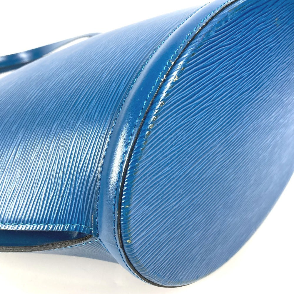 LOUIS VUITTON M52265 Epi Saint Jacques Shopping Shoulder Bag, Tote Bag, Epi Leather, Unisex, Toledo Blue