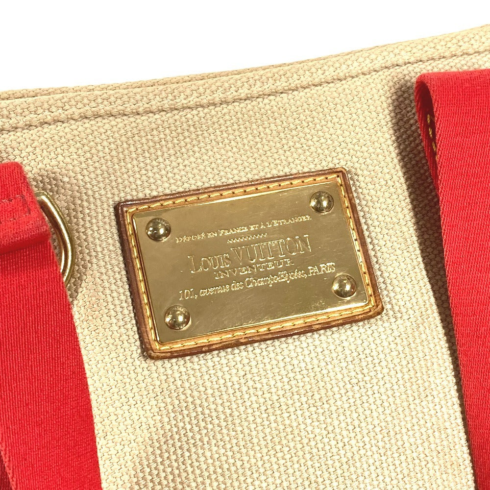 LOUIS VUITTON M40035 Antigua Cabas MM Cabas MM Bag Tote Bag Shoulder Bag Canvas/Leather Unisex Beige
