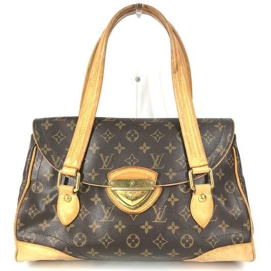 LOUIS VUITTON M40120 モノグラム ビバリーGM ビバリー GM カバン 肩掛け トートバッグ ショルダーバッグ モノグラムキャンバス ユニセックス ブラウン