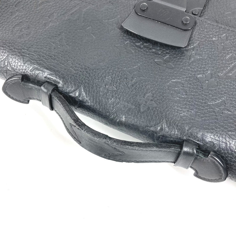 LOUIS VUITTON M20835 モノグラムトリヨン Sロック ブリーフケース カバン ハンドバッグ トートバッグ ブリーフケース 書類バッグ 2WAYバッグ ショルダーバッグ ビジネスバッグ トリヨンレザー ユニセックス ブラック