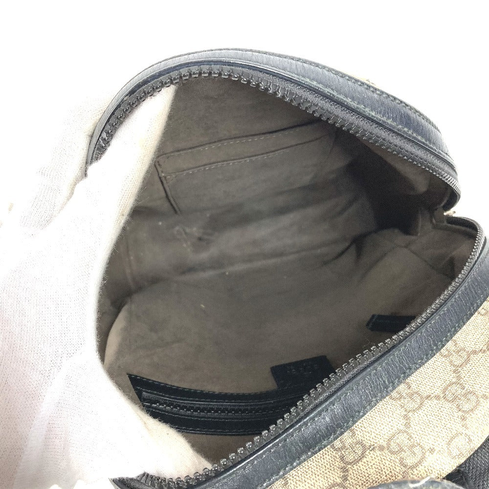 GUCCI 429020 GG Supreme Logo Bag Backpack Rucksack GG Supreme Canvas Unisex Beige