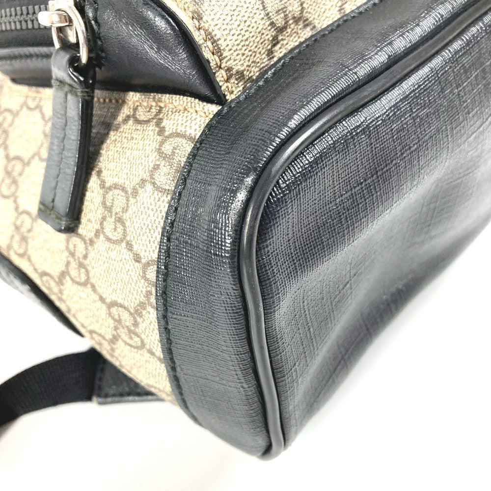 GUCCI 429020 GG Supreme Logo Bag Backpack Rucksack GG Supreme Canvas Unisex Beige