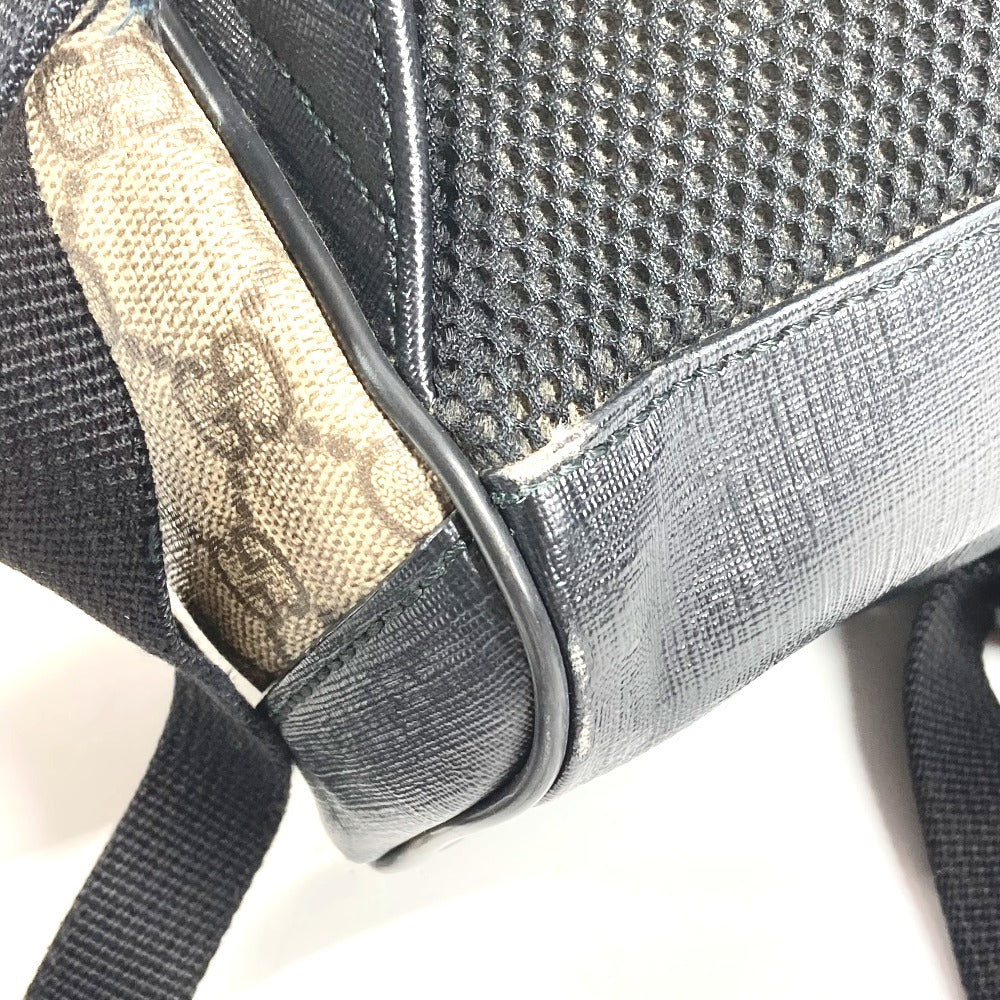 GUCCI 429020 GG Supreme Logo Bag Backpack Rucksack GG Supreme Canvas Unisex Beige