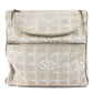 CHANEL A15958 New Travel Line CC Coco Mark Logo Bag Backpack Rucksack Nylon/Leather Ladies Beige