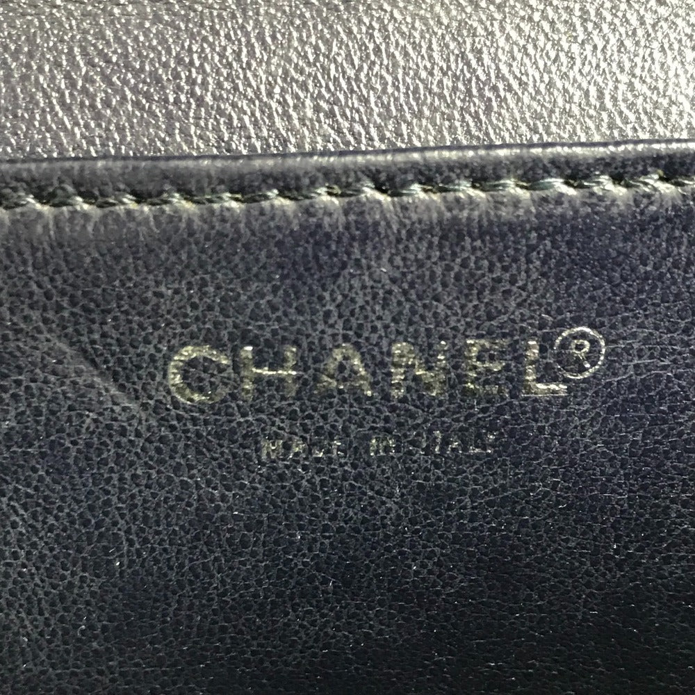 CHANEL チョコバー ロゴ CC ココマーク カバン チェーンバッグ 肩掛け フラップ ショルダーバッグ デニム ユニセックス ブルー