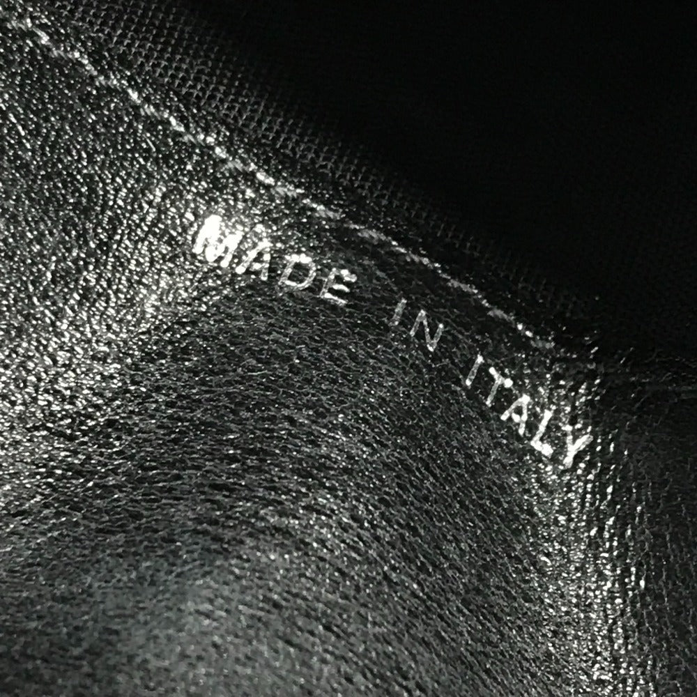 CHANEL メイクパレット CC ココマーク ロゴ コンパクトウォレット 2つ折り財布 エナメル ユニセックス ブラック