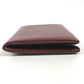 HERMES Coin Purse Calvi Wallet Small Accessories Bi-fold Card Holder Pass Case Card Case Epsom Unisex Brown