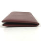 HERMES Coin Purse Calvi Wallet Small Accessories Bi-fold Card Holder Pass Case Card Case Epsom Unisex Brown
