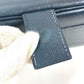 HERMES Vintage Noumea Bag Shoulder Flap Shoulder Bag Leather Unisex Navy