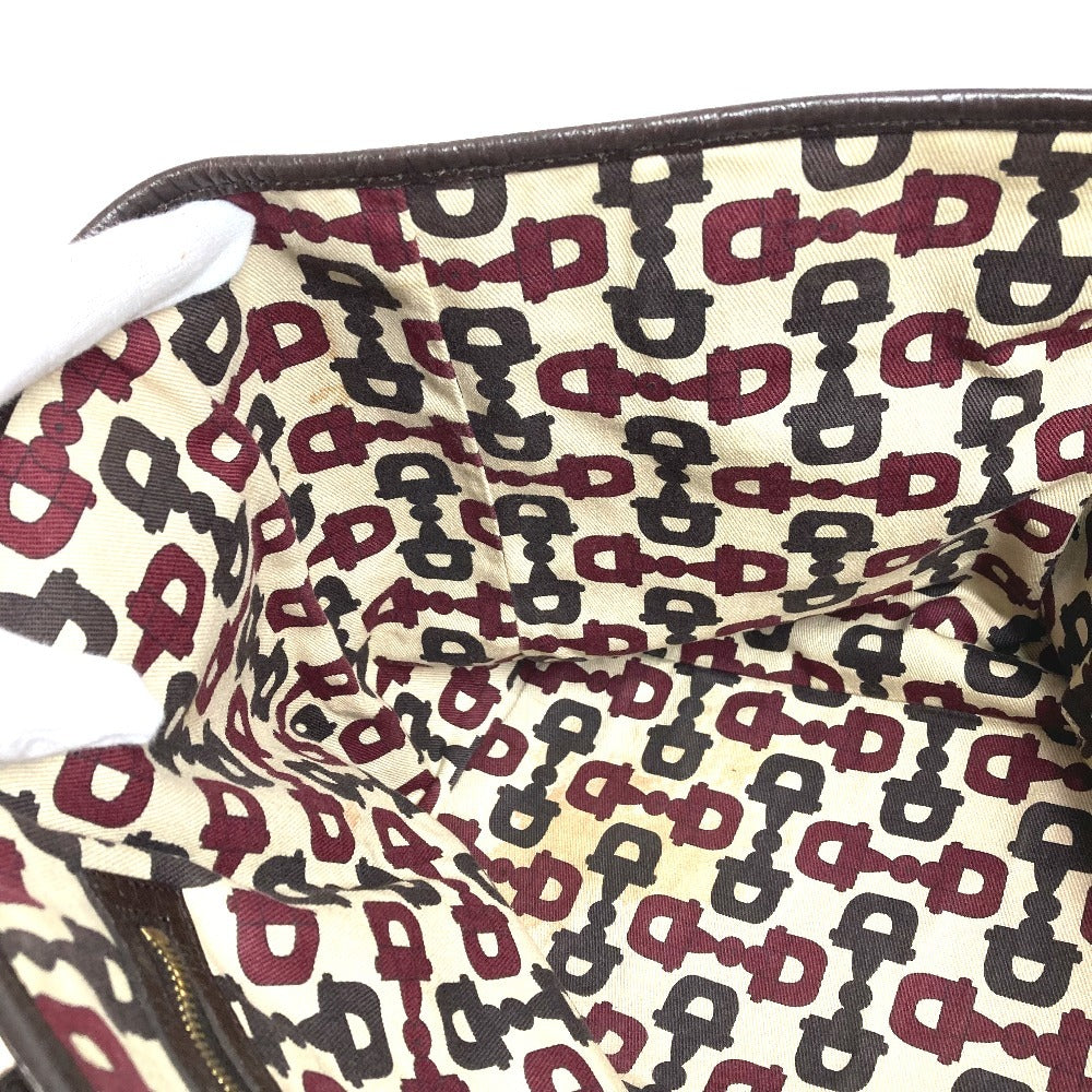 GUCCI 139260 チャーム付き GG ロゴ シェリーライン 肩掛け トートバッグ カバン ショルダーバッグ GGキャンバス/レザー ユニセックス ベージュ