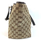GUCCI 139260 チャーム付き GG ロゴ シェリーライン 肩掛け トートバッグ カバン ショルダーバッグ GGキャンバス/レザー ユニセックス ベージュ