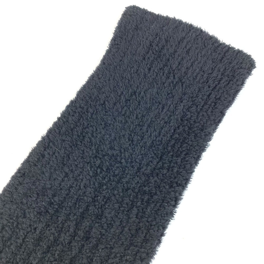 LOUIS VUITTON M90804 Scarf Only LV Mini Confi Knit Tippet Scarf Wool Unisex Black
