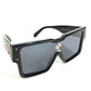 LOUIS VUITTON Z1578E Swarovski Sunglasses Cyclone Sunglasses Cyclone Eyewear Glasses Eyewear Eyewear Sunglasses Acetate Men's Black