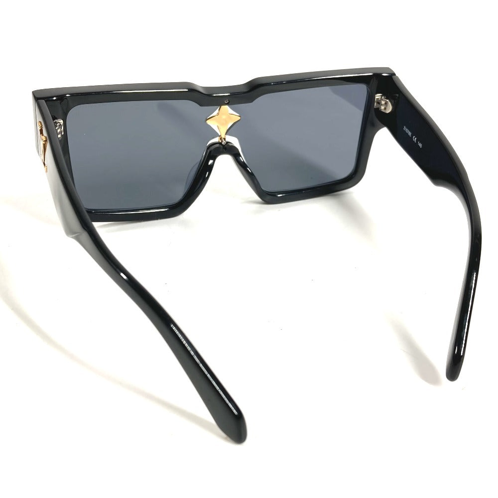 LOUIS VUITTON Z1578E Swarovski Sunglasses Cyclone Sunglasses Cyclone Eyewear Glasses Eyewear Eyewear Sunglasses Acetate Men's Black
