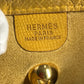 HERMES Vintage Vespa PM Bag Crossbody Pochette Shoulder Bag Leather Unisex Yellow
