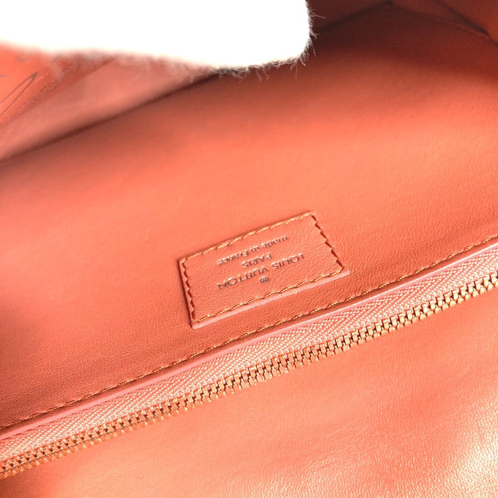 LOUIS VUITTON M64626 Masters Collection Mona Lisa กระเป๋าสะพายโซ่คู่ กระเป๋าสะพายข้าง กระเป๋าสะพายไหล่ กระเป๋าถือ หนัง ยูนิเซ็กส์ สีชมพู