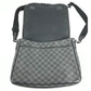 LOUIS VUITTON N58029 Damier Graphite Daniel MM Daniel MM Bag Messenger Bag Flap Shoulder Bag Damier Graphite Canvas Unisex Black