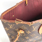 LOUIS VUITTON M41178 Monogram Neverfull MM Neverfull MM กระเป๋า โท้ทบ็อกซ์ กระเป๋าสะพายไหล่ Monogram Canvas ยูนิเซ็กส์ สีน้ำตาล