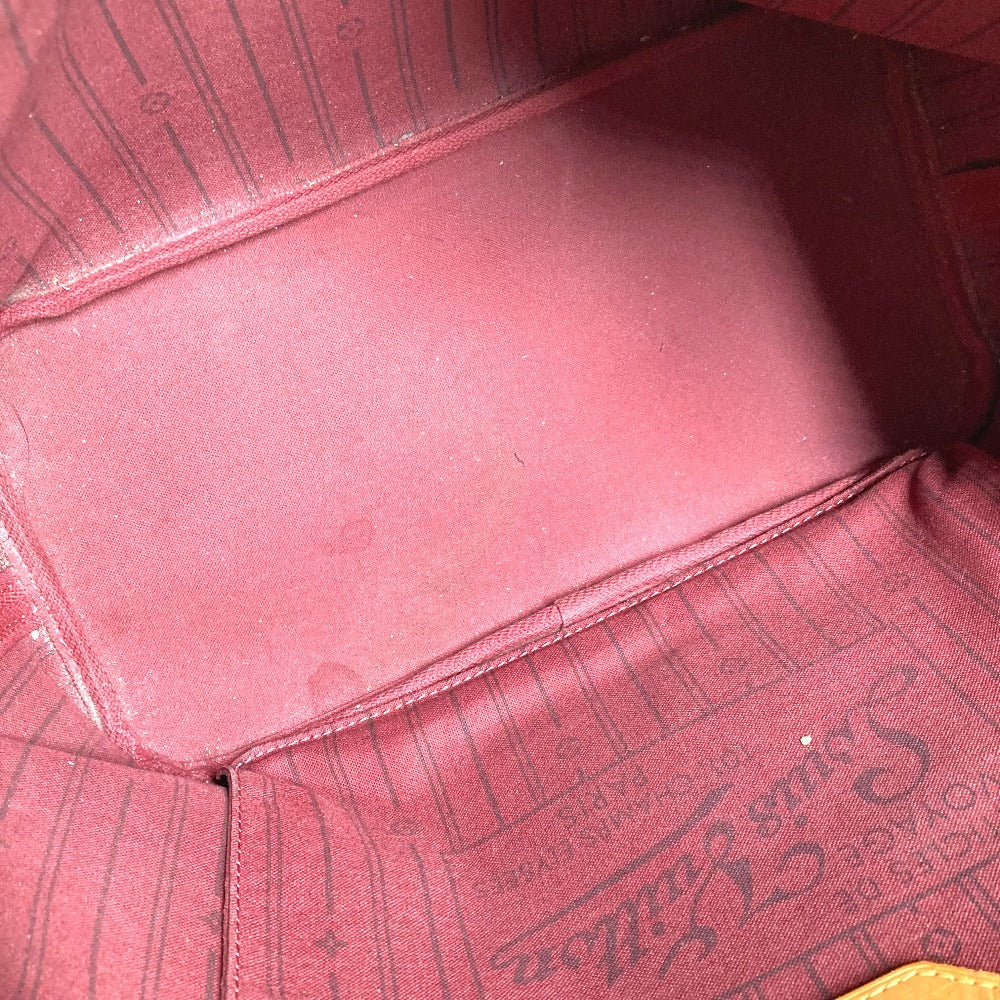 LOUIS VUITTON M41178 Monogram Neverfull MM Neverfull MM กระเป๋า โท้ทบ็อกซ์ กระเป๋าสะพายไหล่ Monogram Canvas ยูนิเซ็กส์ สีน้ำตาล