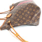 LOUIS VUITTON M41178 Monogram Neverfull MM Neverfull MM กระเป๋า โท้ทบ็อกซ์ กระเป๋าสะพายไหล่ Monogram Canvas ยูนิเซ็กส์ สีน้ำตาล