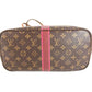 LOUIS VUITTON M41178 Monogram Neverfull MM Neverfull MM กระเป๋า โท้ทบ็อกซ์ กระเป๋าสะพายไหล่ Monogram Canvas ยูนิเซ็กส์ สีน้ำตาล