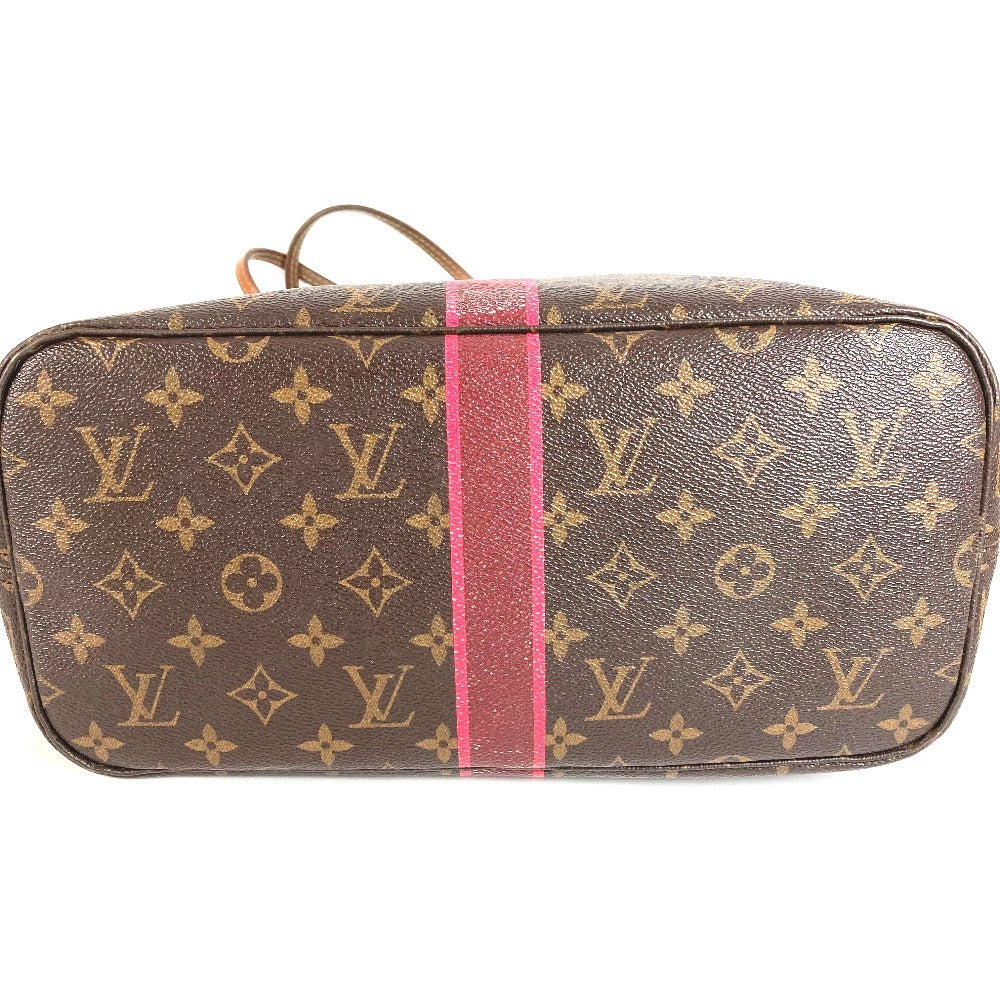 LOUIS VUITTON M41178 Monogram Neverfull MM Neverfull MM กระเป๋า โท้ทบ็อกซ์ กระเป๋าสะพายไหล่ Monogram Canvas ยูนิเซ็กส์ สีน้ำตาล