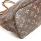 LOUIS VUITTON M41178 Monogram Neverfull MM Neverfull MM กระเป๋า โท้ทบ็อกซ์ กระเป๋าสะพายไหล่ Monogram Canvas ยูนิเซ็กส์ สีน้ำตาล