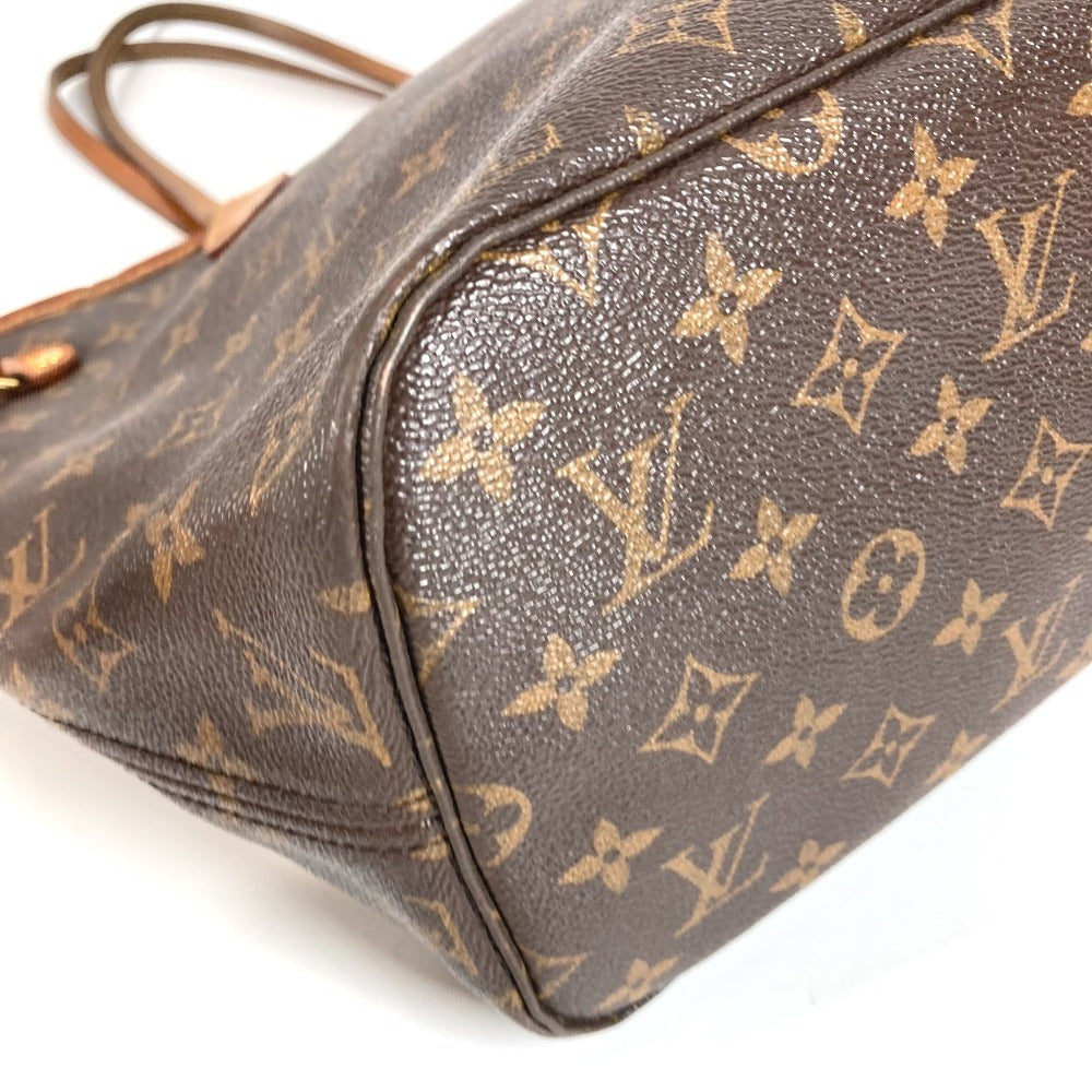 LOUIS VUITTON M41178 Monogram Neverfull MM Neverfull MM กระเป๋า โท้ทบ็อกซ์ กระเป๋าสะพายไหล่ Monogram Canvas ยูนิเซ็กส์ สีน้ำตาล