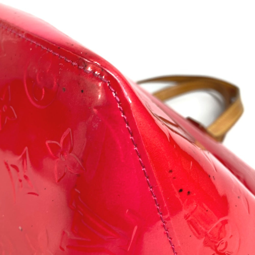 LOUIS VUITTON M93669 Monogram Vernis Bellevue PM กระเป๋าโท้ท กระเป๋าถือ แคนวาส Monogram Vernis ยูนิเซ็กส์ Rose Pop สีชมพู
