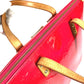 LOUIS VUITTON M93669 Monogram Vernis Bellevue PM กระเป๋าโท้ท กระเป๋าถือ แคนวาส Monogram Vernis ยูนิเซ็กส์ Rose Pop สีชมพู