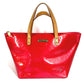 LOUIS VUITTON M93669 Monogram Vernis Bellevue PM กระเป๋าโท้ท กระเป๋าถือ แคนวาส Monogram Vernis ยูนิเซ็กส์ Rose Pop สีชมพู