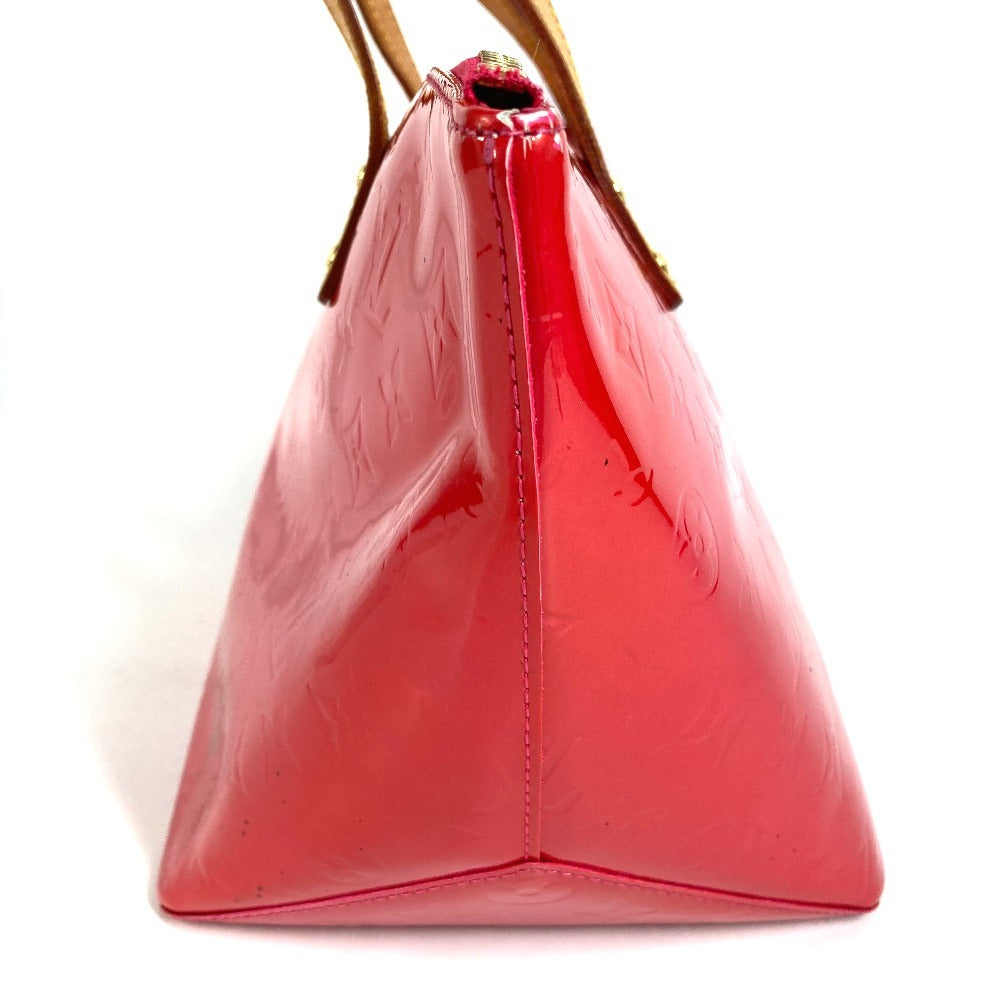 LOUIS VUITTON M93669 Monogram Vernis Bellevue PM กระเป๋าโท้ท กระเป๋าถือ แคนวาส Monogram Vernis ยูนิเซ็กส์ Rose Pop สีชมพู