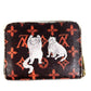 LOUIS VUITTON M63883 Monogram Catogram Zippy Coin Purse กระเป๋าใส่เหรียญ กระเป๋าสตางค์ แบบซิปรอบ กล่องใส่เหรียญ Monogram Canvas Unisex สีน้ำตาล