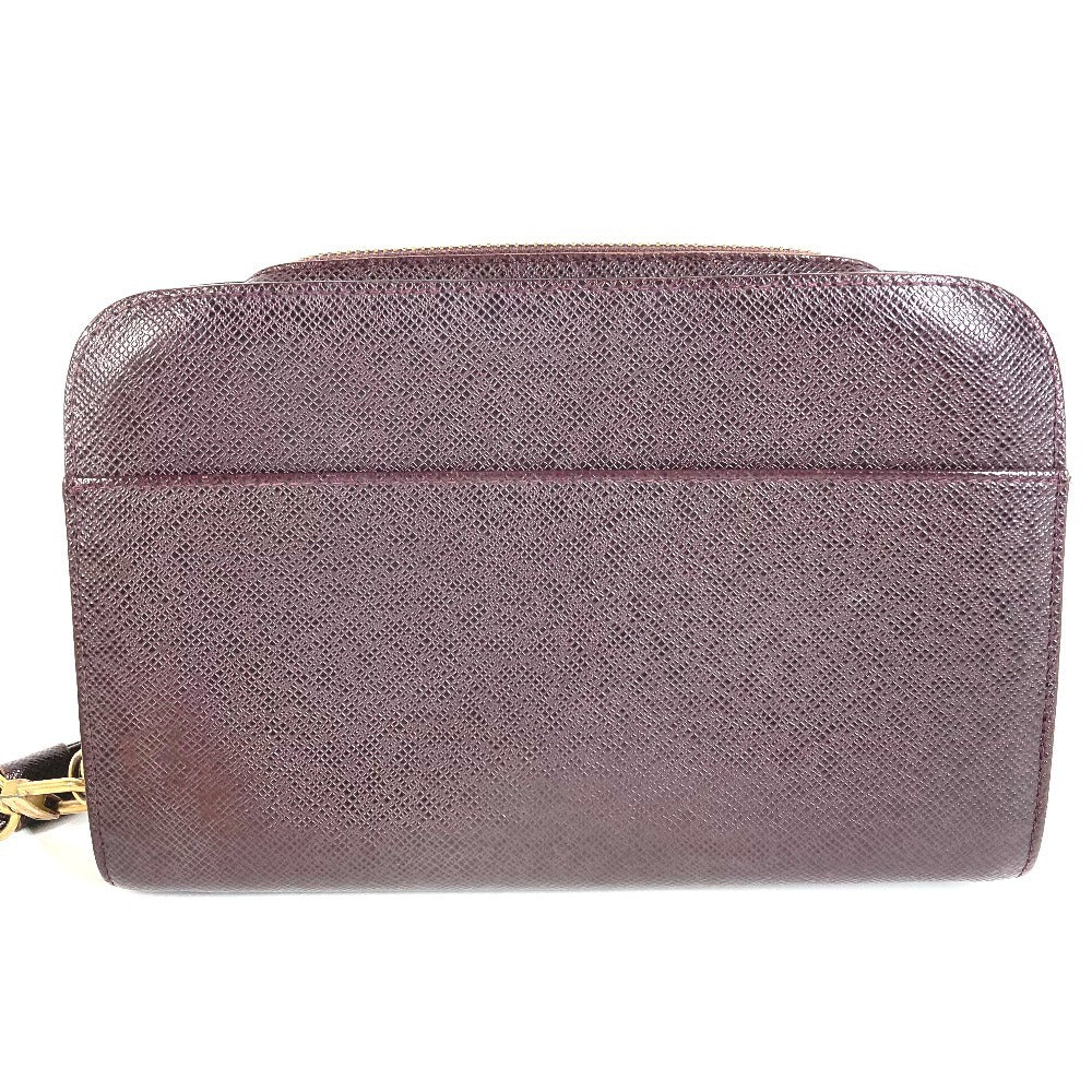 LOUIS VUITTON M30186 กระเป๋าคลัทช์คาดไหล่รุ่นไทก้า ไบคาล กระเป๋าถือรุ่นไทก้า หนังไทก้า สำหรับทุกเพศ สีอะกาจู ม่วง