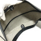 HERMES Sac Roulis MM Shoulder Bag Leather/Canvas Unisex Navy