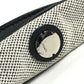 HERMES Sac Roulis MM Shoulder Bag Leather/Canvas Unisex Navy