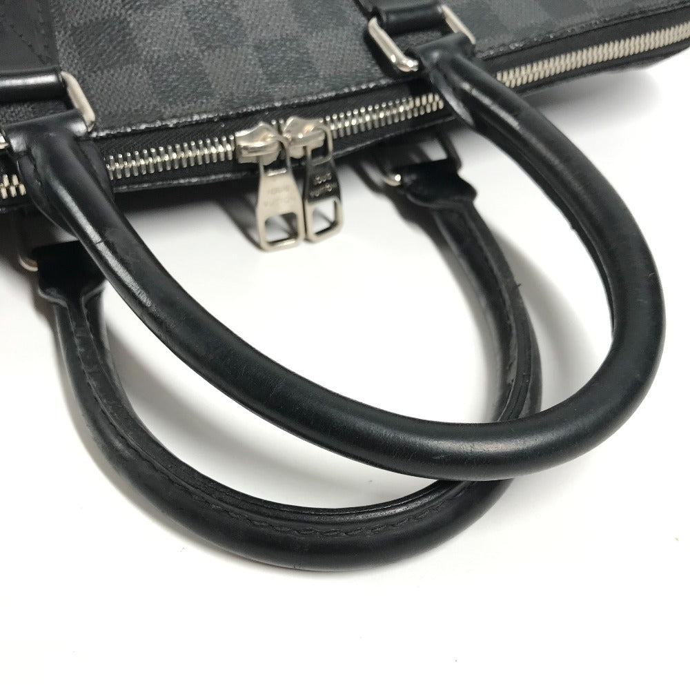 LOUIS VUITTON N48224 ダミエグラフィット ポルトドキュマンジュール PDJ カバン ブリーフケース ハンドバッグ 書類バッグ ビジネスバッグ ダミエグラフィットキャンバス メンズ ブラック