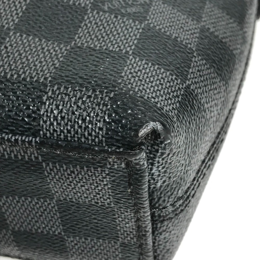 LOUIS VUITTON N48224 ダミエグラフィット ポルトドキュマンジュール PDJ カバン ブリーフケース ハンドバッグ 書類バッグ ビジネスバッグ ダミエグラフィットキャンバス メンズ ブラック