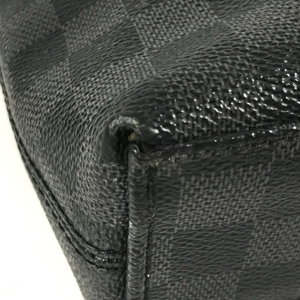 LOUIS VUITTON N48224 ダミエグラフィット ポルトドキュマンジュール PDJ カバン ブリーフケース ハンドバッグ 書類バッグ ビジネスバッグ ダミエグラフィットキャンバス メンズ ブラック