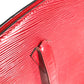 LOUIS VUITTON M52267 Epi Saint-Jacques Shopping Bag กระเป๋าสะพายไหล่หนัง Epi สำหรับผู้หญิง สีแดงคาสติเลียน แดง