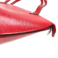 LOUIS VUITTON M52267 Epi Saint-Jacques Shopping Bag กระเป๋าสะพายไหล่หนัง Epi สำหรับผู้หญิง สีแดงคาสติเลียน แดง