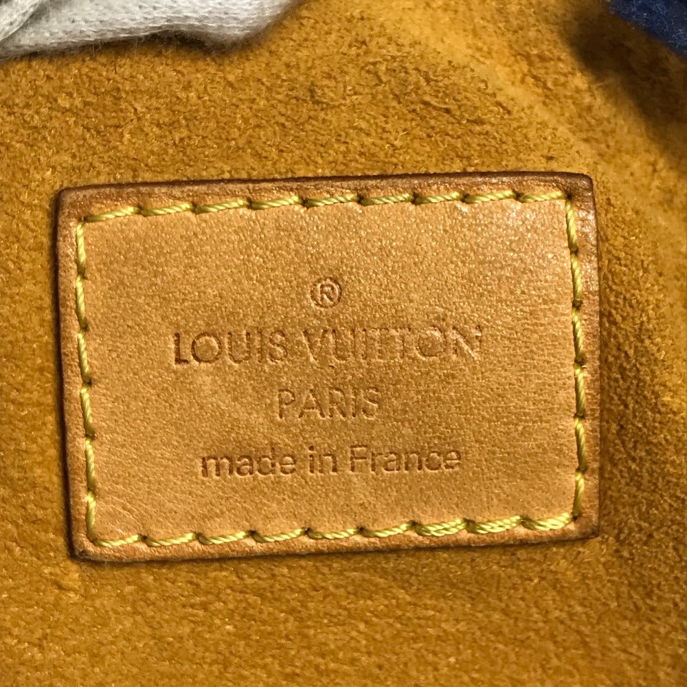 LOUIS VUITTON M95049 Monogram Denim Baggy PM Baggy PM Shoulder Bag Pocket Bag 2WAY Bag Shoulder Bag Monogram Denim Women's Blue