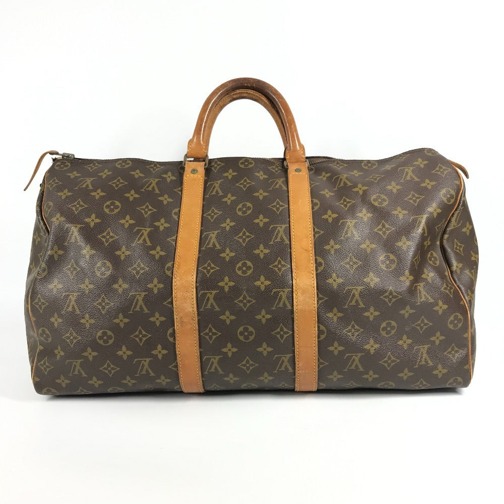 LOUIS VUITTON M41426 Monogram Keepall 50 Keepall 50 (Debeso, old model) Travel Bag Handbag Travel Bag Boston Bag Monogram Canvas Unisex Brown