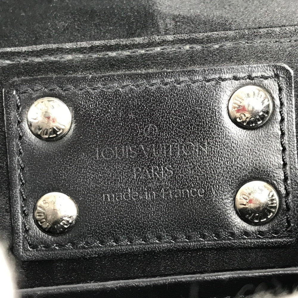 LOUIS VUITTON M92273 Monogram Satin Contes de Fées Musette Crossbody Flap Bag Pouch Shoulder Bag Satin Canvas Women's Black