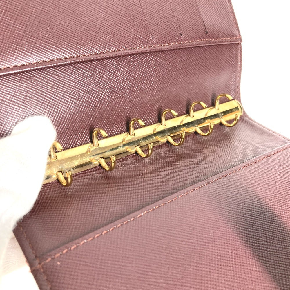 LOUIS VUITTON R20912 โมโนแกรมมินิ อเจนดา PM สมุดแพลนเนอร์ พีเอ็ม ออร์แกไนเซอร์ เครื่องเขียน ปกสมุดแพลนเนอร์ แคนวาสโมโนแกรมมินิ Unisex สีแดงเชอร์รี่