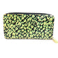 LOUIS VUITTON M91475 Vernis Leopard ลายเสือดาว Zippy Wallet กระเป๋าสตางค์ใบยาว มีซิปรอบ หนังแก้ว ยูนิเซ็กส์ สีดำ