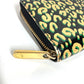 LOUIS VUITTON M91475 Vernis Leopard ลายเสือดาว Zippy Wallet กระเป๋าสตางค์ใบยาว มีซิปรอบ หนังแก้ว ยูนิเซ็กส์ สีดำ
