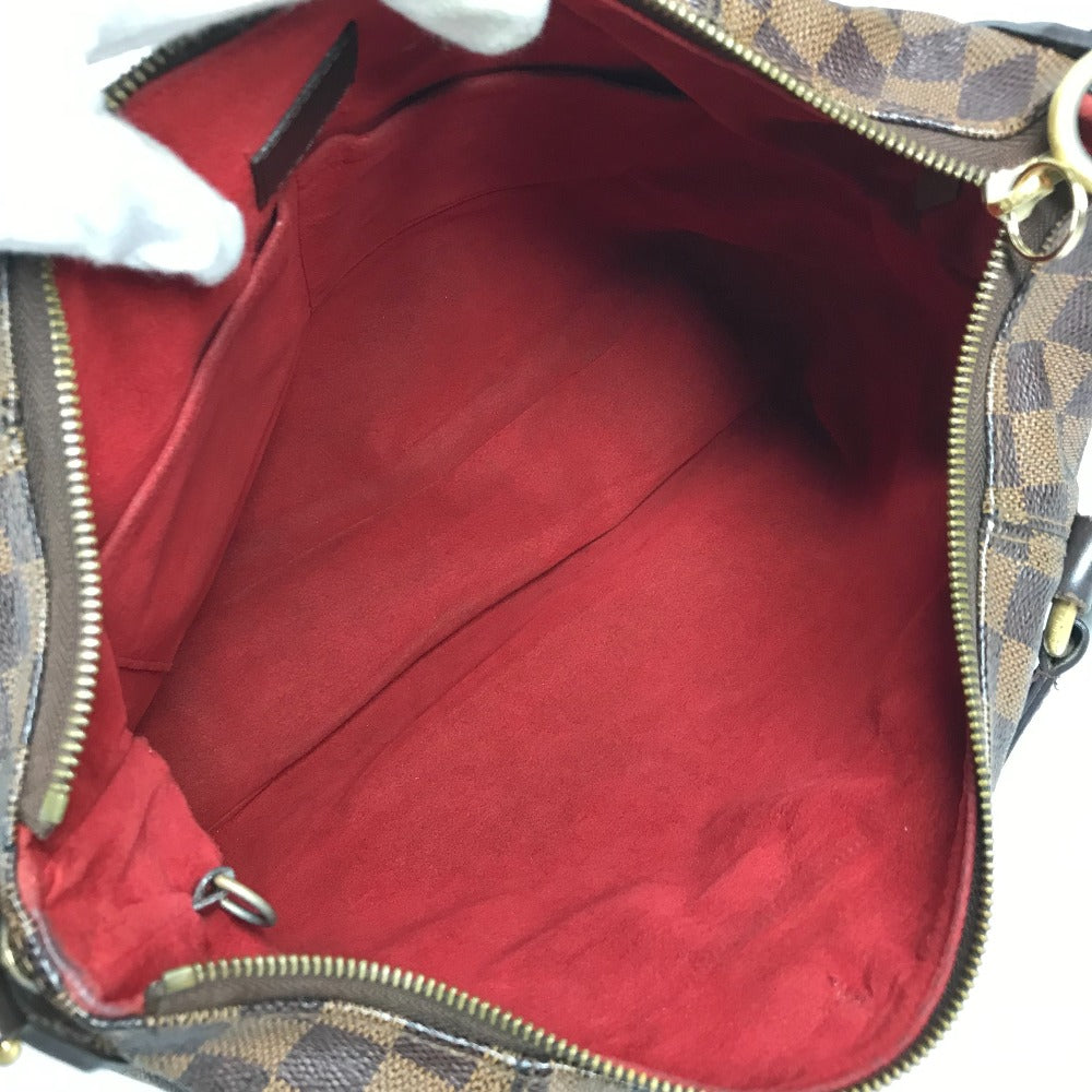 LOUIS VUITTON Ｎ41131 ダミエ イーヴォラMM イーヴォラ MM カバン トートバッグ 肩掛け ショルダーバッグ ダミエキャンバス ユニセックス エベヌ ブラウン