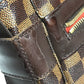 LOUIS VUITTON N45258 Damier Bastille 2-Way Bag, Handbag, Shoulder Bag, Damier Canvas, Unisex, Ebene, Brown